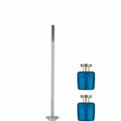 Set De Blocage De Roues Abus Nutfix M5 Bleu - 100 Mm