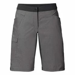 Short Femme Avec Insert Vaude Tremalzo II Noir -Accessoires vélos Soldes short femme avec insert vaude tremalzo ii noir 2