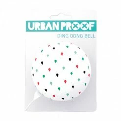 Sonnette Vélo URBAN PROOF Ding Dong 8cm Gouttes